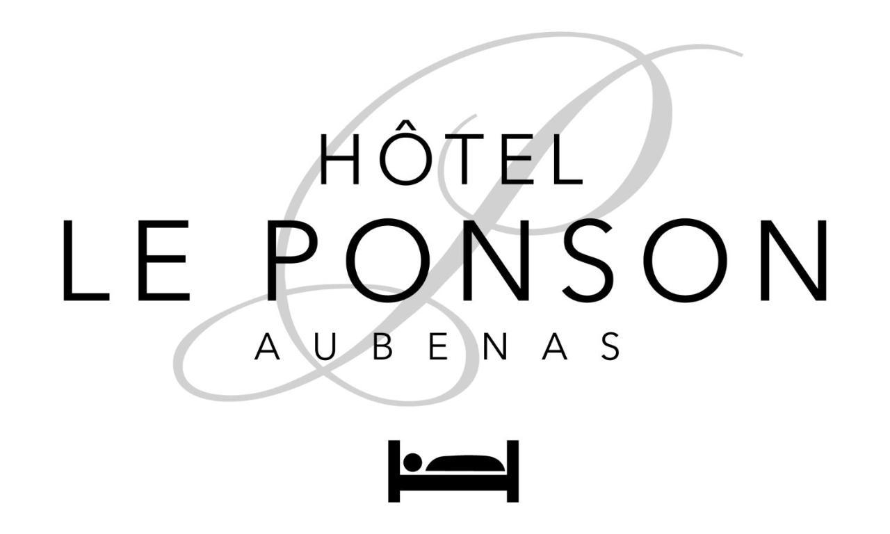 Hotel Le Ponson Aubenas Ngoại thất bức ảnh